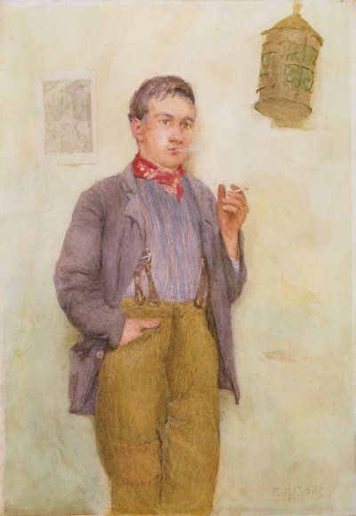A Welcome Break by Frederick James McNamara Evans